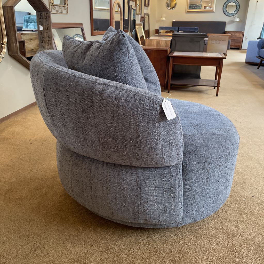 Paron Dusty Blue Accent Chair U ACCENT CHAIRS