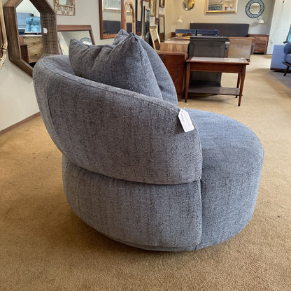 Paron Dusty Blue Accent Chair U ACCENT CHAIRS