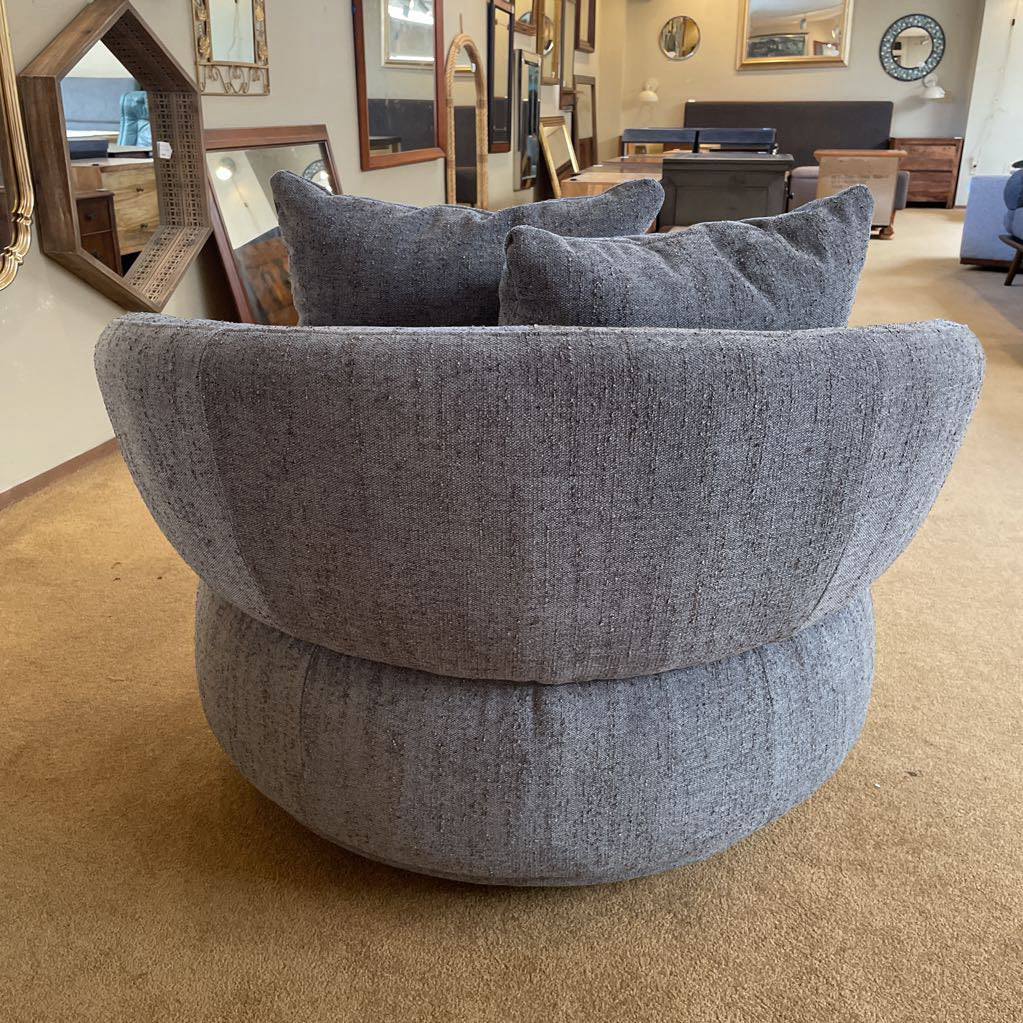 Paron Dusty Blue Accent Chair U ACCENT CHAIRS