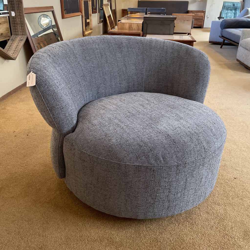 Paron Dusty Blue Accent Chair U ACCENT CHAIRS