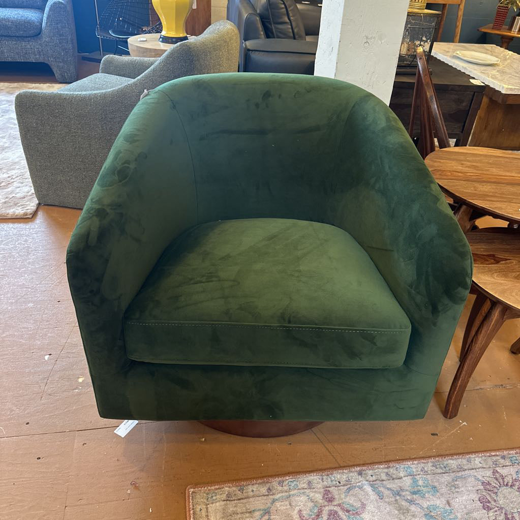 Maranon Moss Green Accent Chair U ACCENT CHAIRS