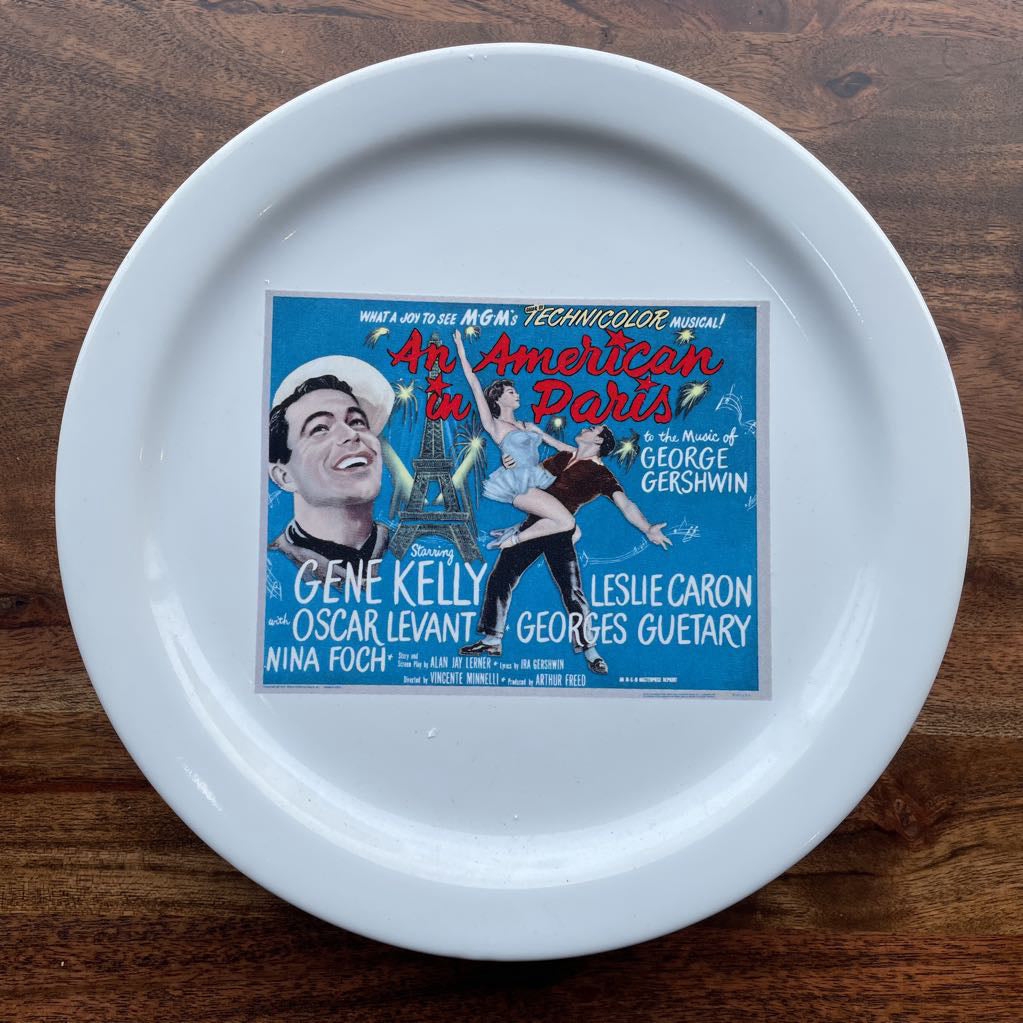TCM Classic Movies Plates SET/4 In Film Tin