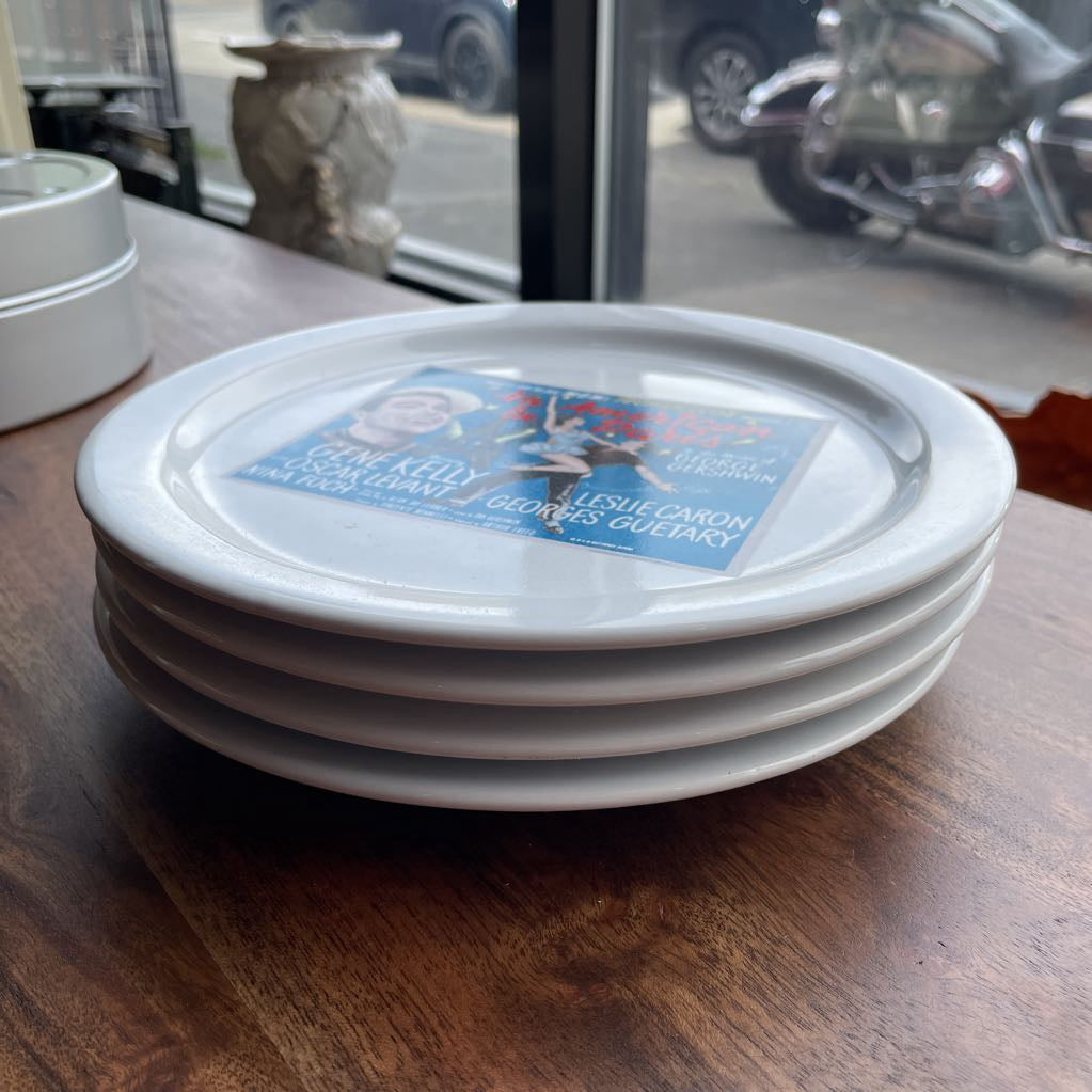 TCM Classic Movies Plates SET/4 In Film Tin