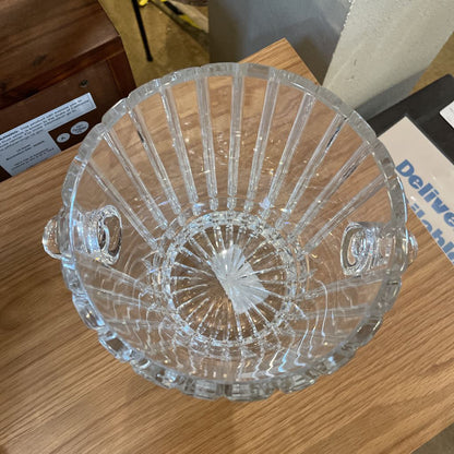 Heavy Grooved Crystal Ice Bucket SMALLS