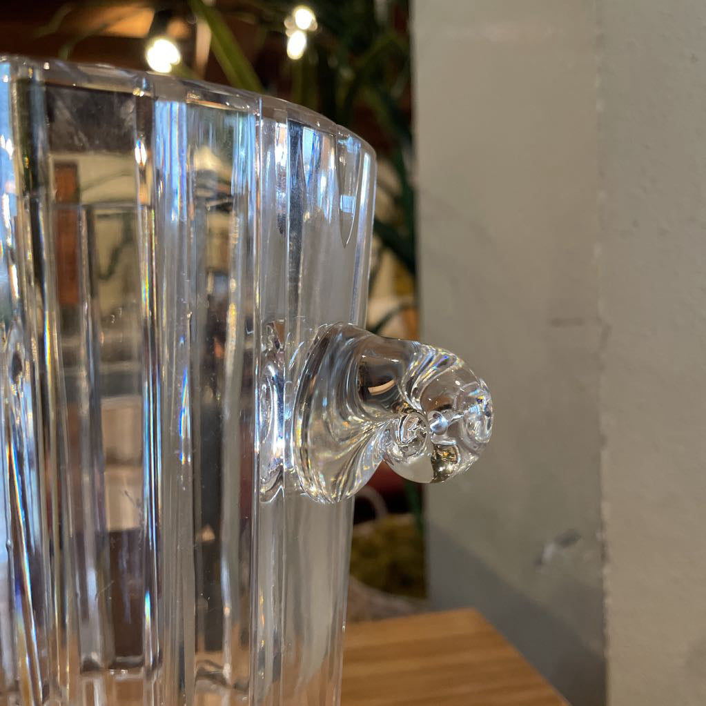Heavy Grooved Crystal Ice Bucket SMALLS