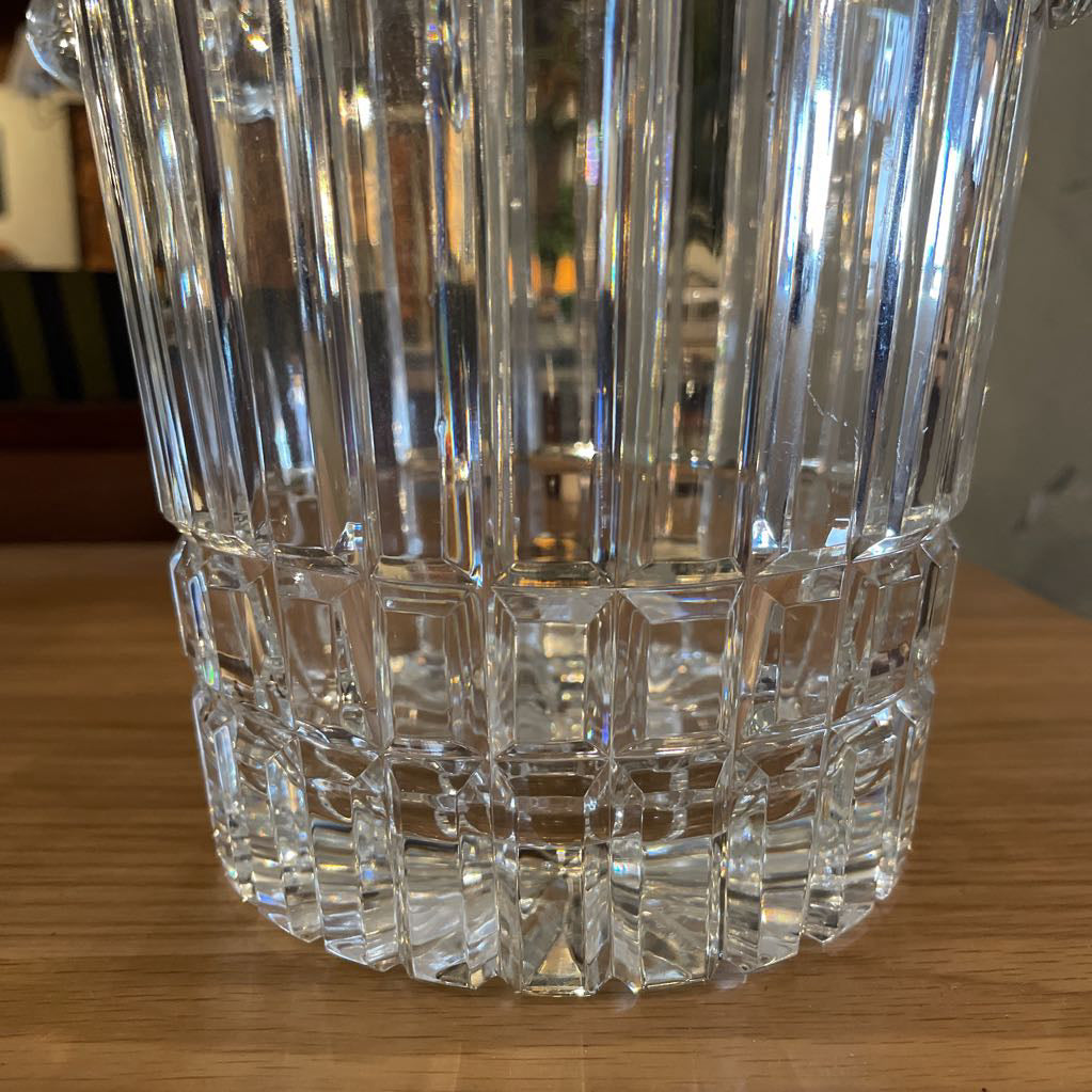 Heavy Grooved Crystal Ice Bucket SMALLS