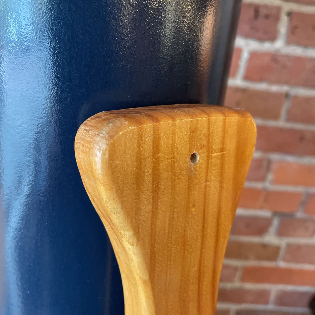 PNW Native Hummingbird Motif Wooden Paddle