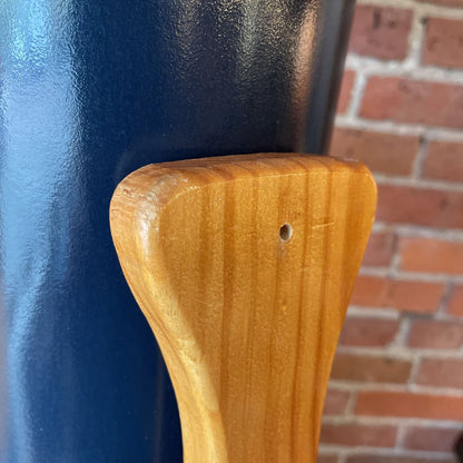 PNW Native Hummingbird Motif Wooden Paddle