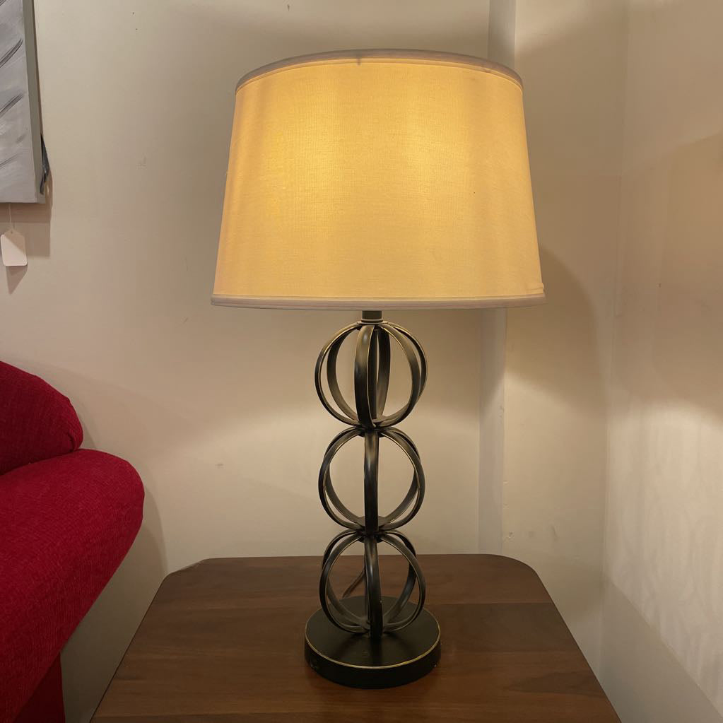 Black Metal Ball Lamp LAMPS