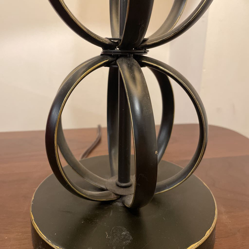 Black Metal Ball Lamp LAMPS