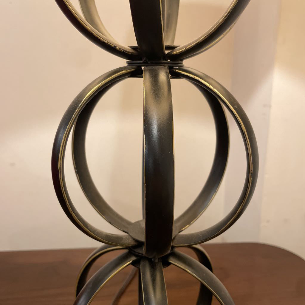 Black Metal Ball Lamp LAMPS