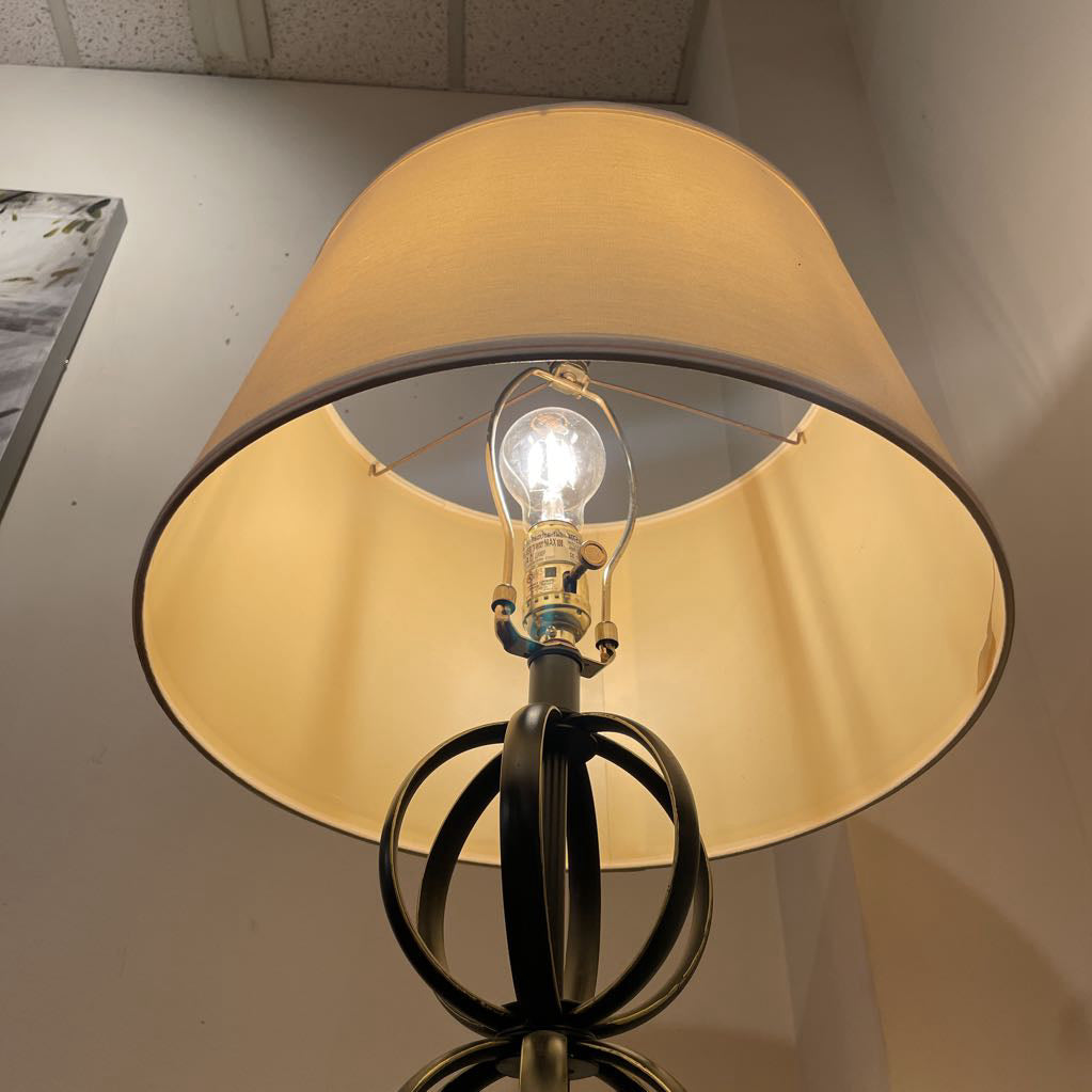 Black Metal Ball Lamp LAMPS