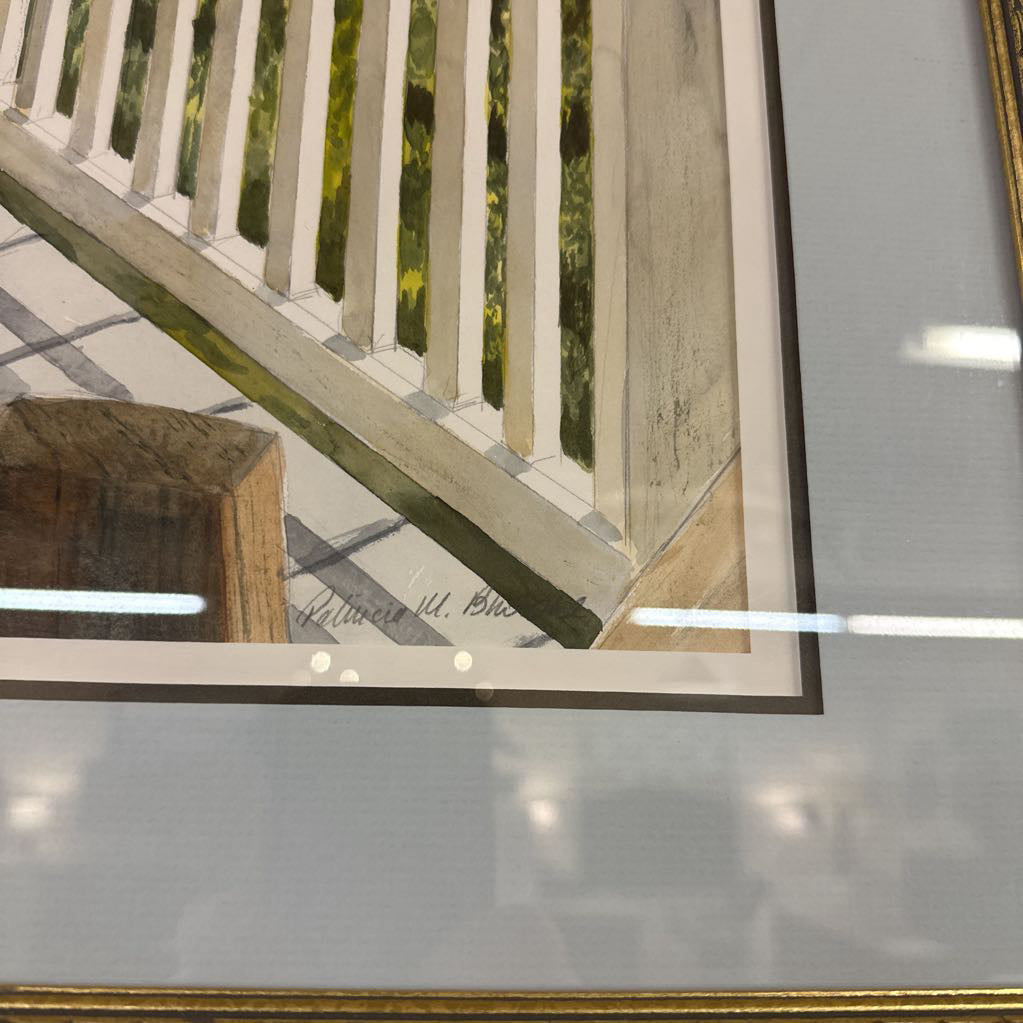 Rocking Chairs on the Porch ART