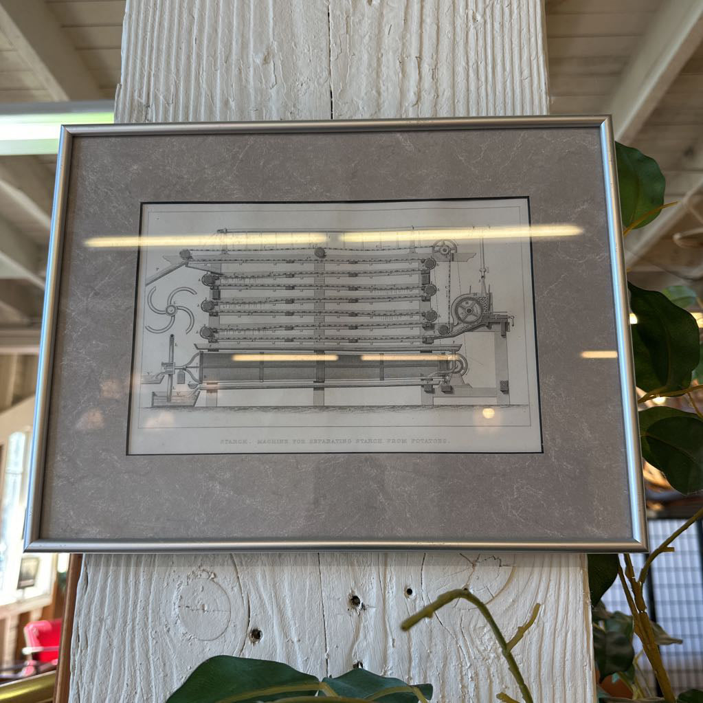Mechanical Diag. Starch Machine ART
