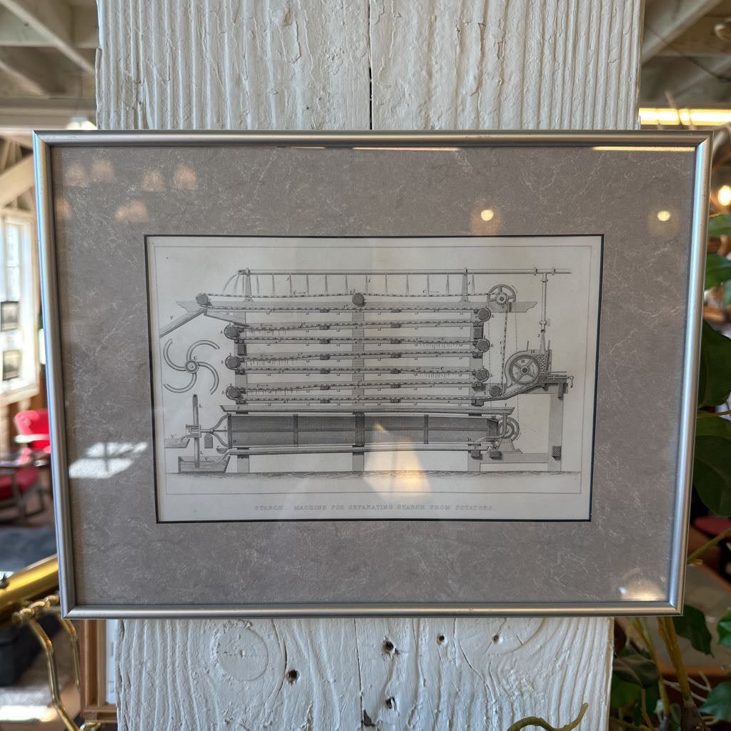 Mechanical Diag. Starch Machine ART