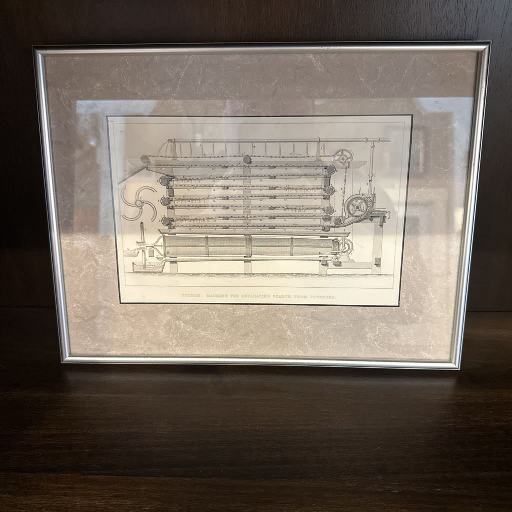 Mechanical Diag. Starch Machine ART