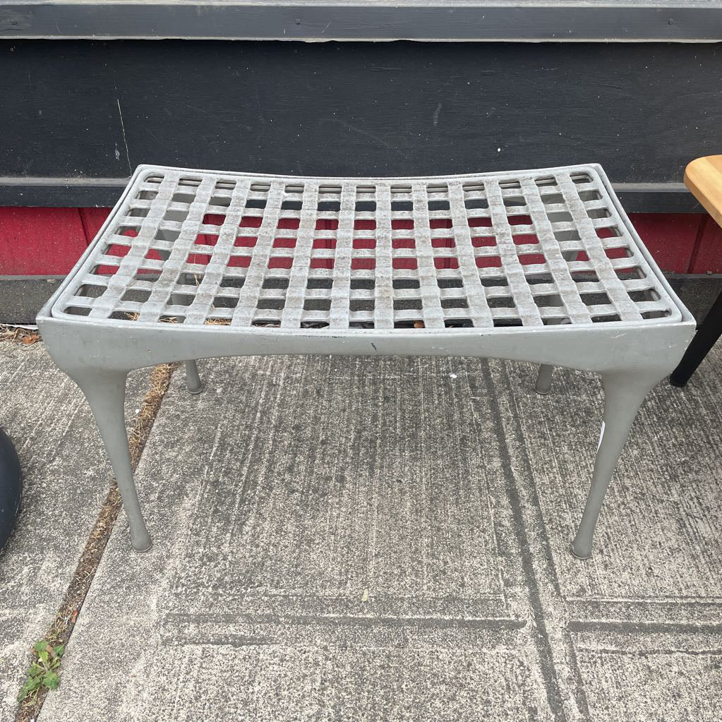 Brown Jordan Outdoor Metal Lattice End Table