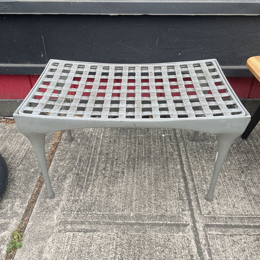 Brown Jordan Outdoor Metal Lattice End Table