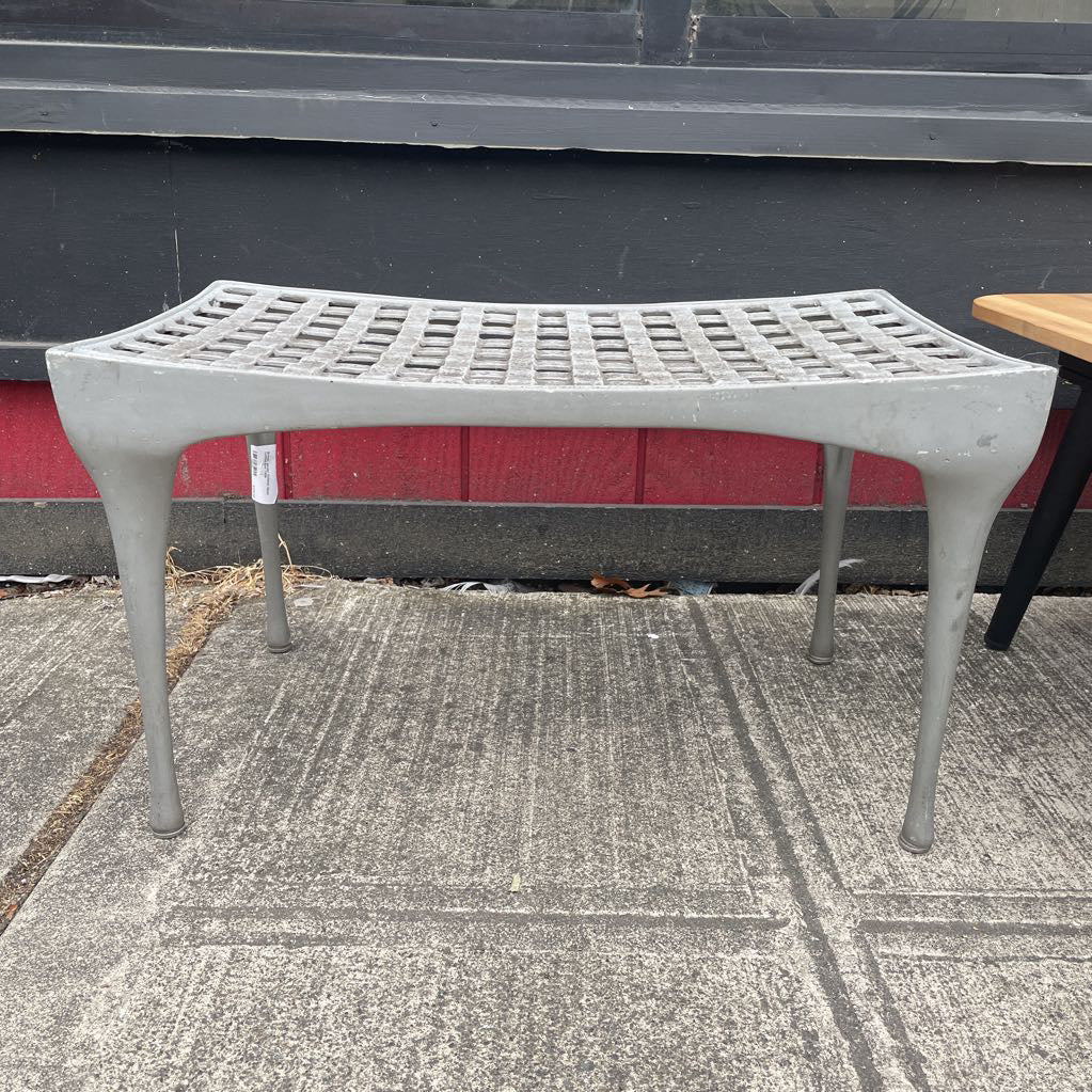 Brown Jordan Outdoor Metal Lattice End Table
