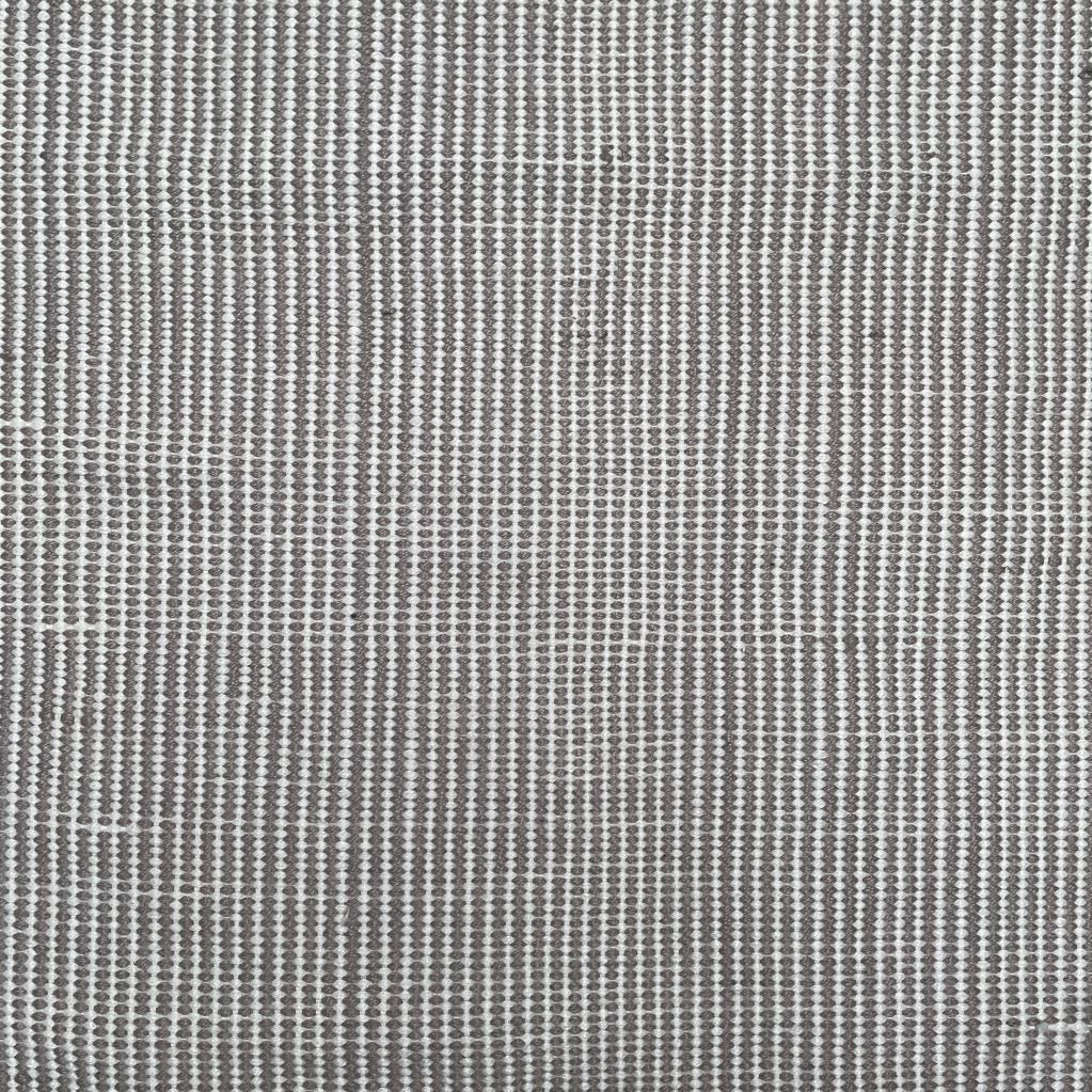 Grey and White Striped 2.5x5 Runner