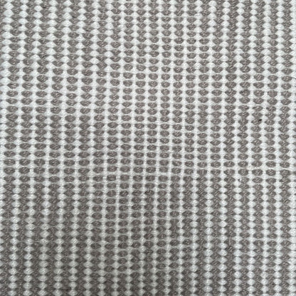 Grey and White Striped 2.5x5 Runner