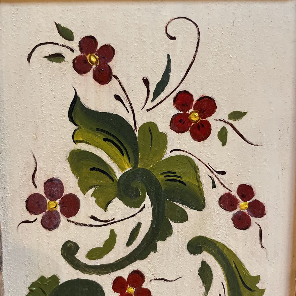 Norwegian Rosemaling Trinket Box/Cabinet UNIQUE FINDS