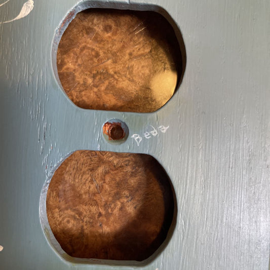 Blue Rosemaling Switch Plate Cover UNIQUE FINDS