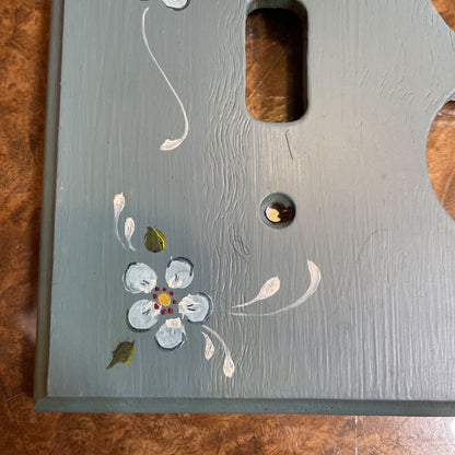 Blue Rosemaling Switch Plate Cover UNIQUE FINDS