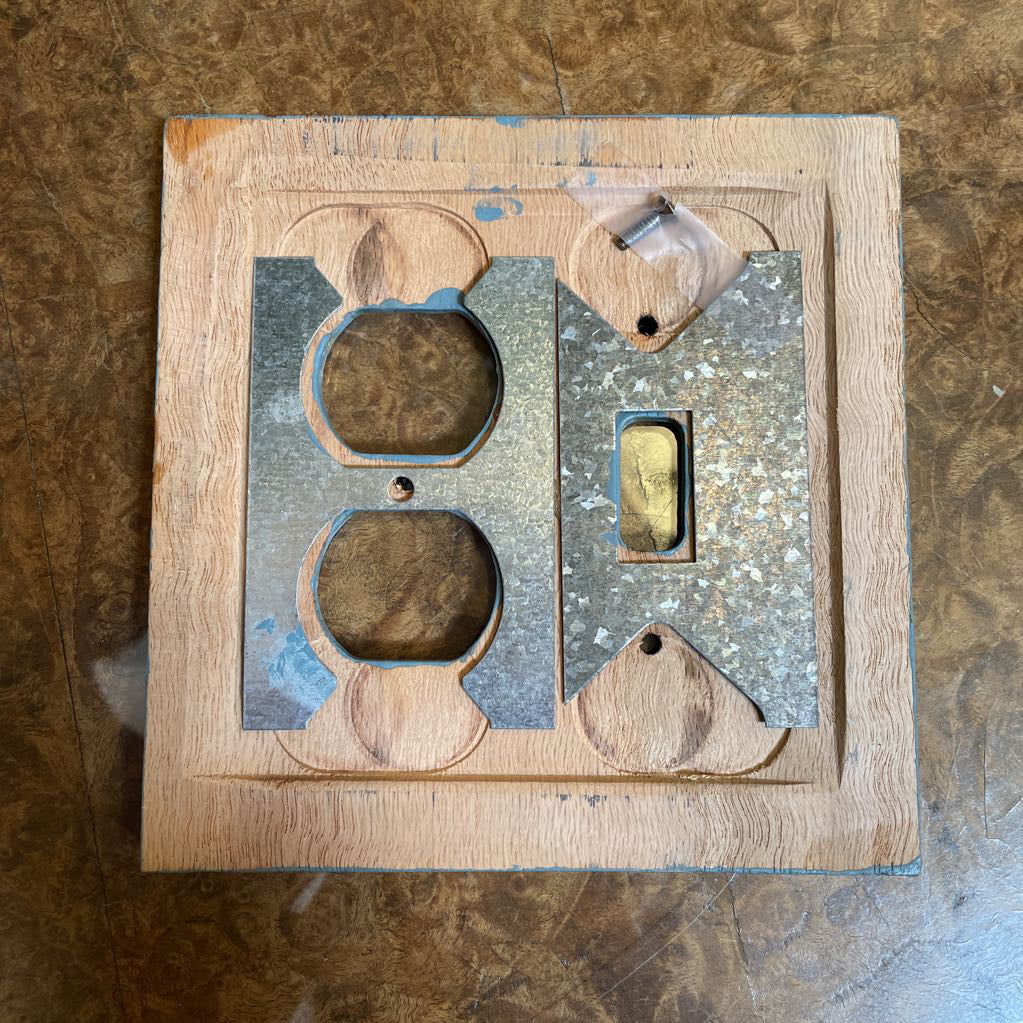 Blue Rosemaling Switch Plate Cover UNIQUE FINDS