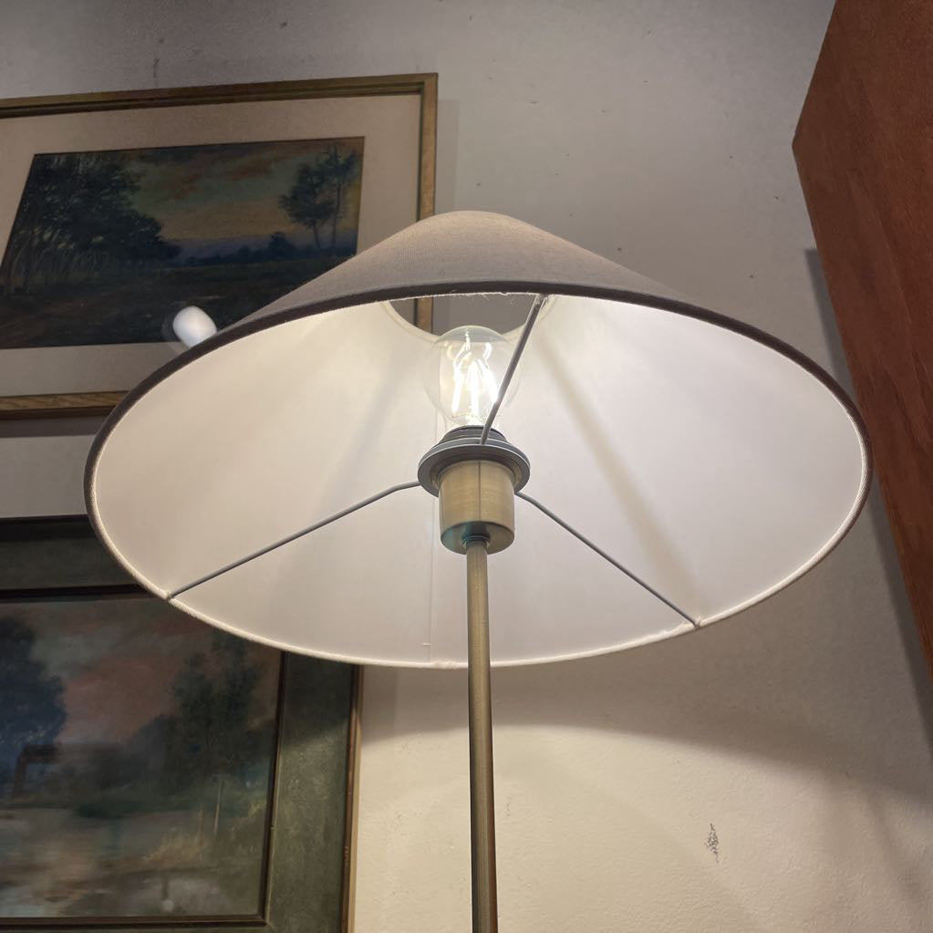 Brass Bottomed Slim Table Lamp Large LAMPS