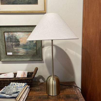 Brass Bottomed Slim Table Lamp Large LAMPS
