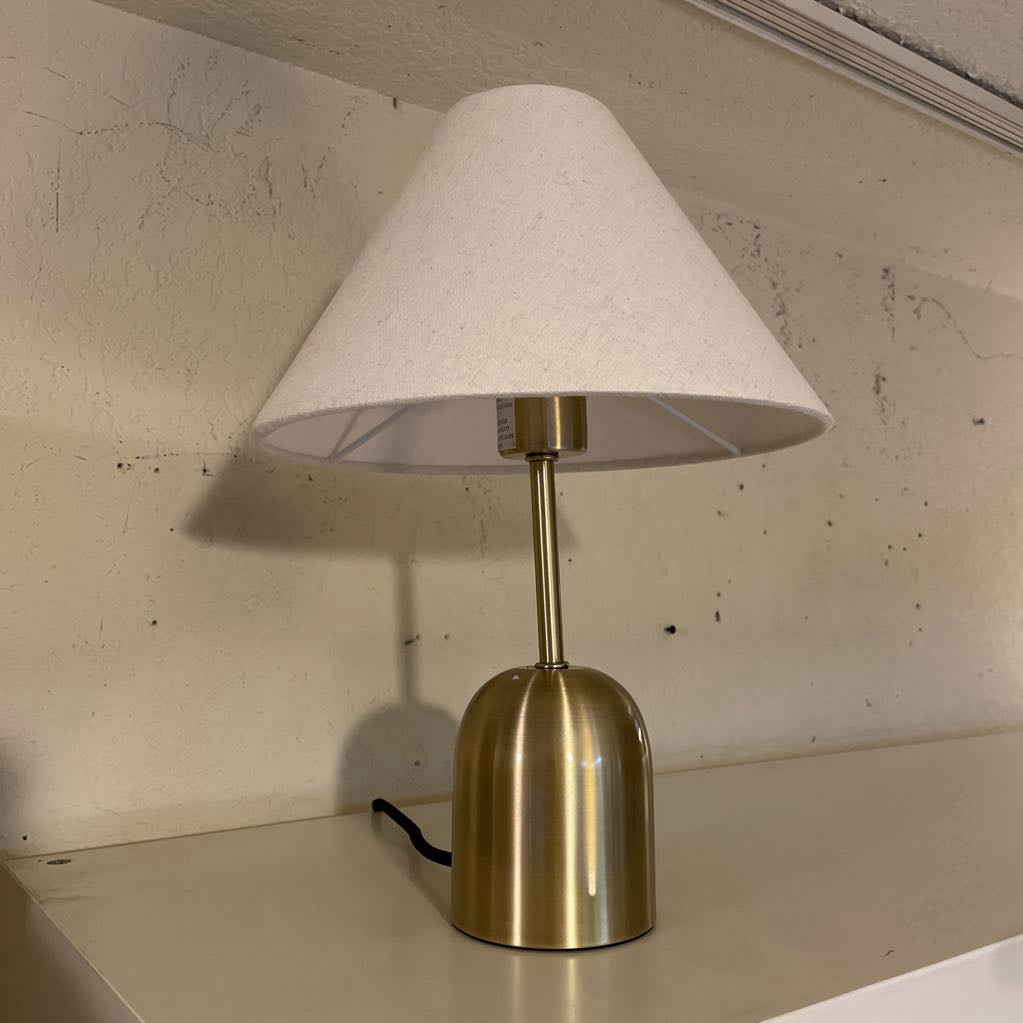Brass Bottomed Slim Table Lamp Small LAMPS