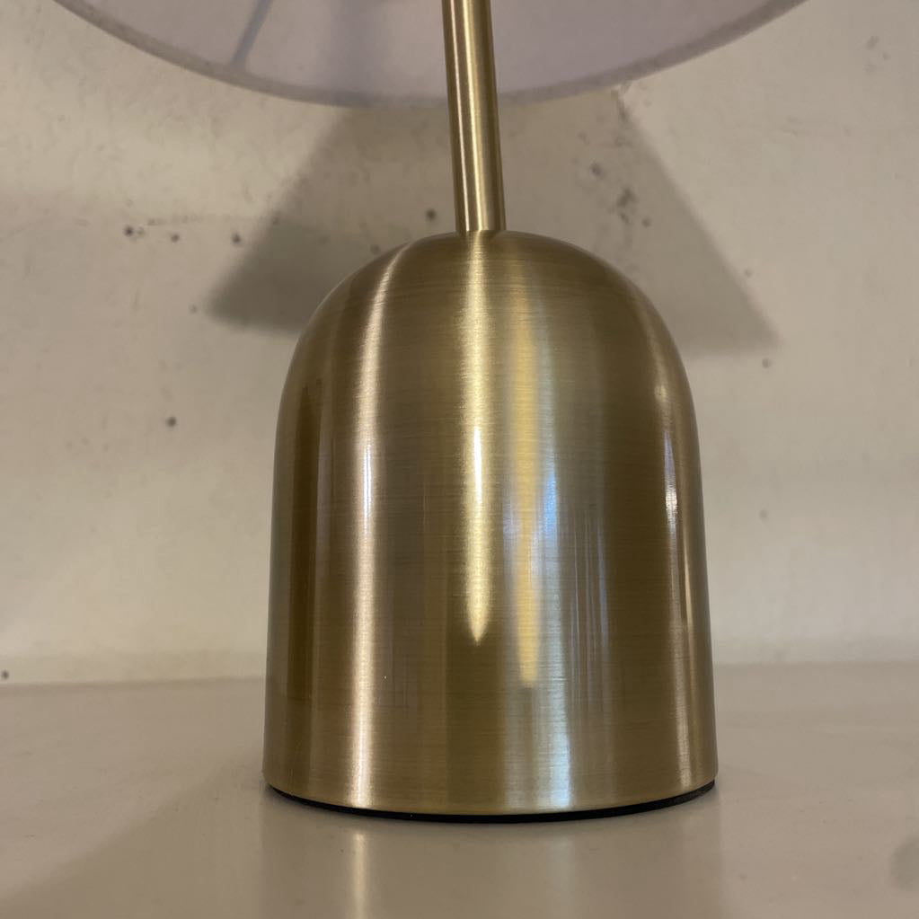 Brass Bottomed Slim Table Lamp Small LAMPS