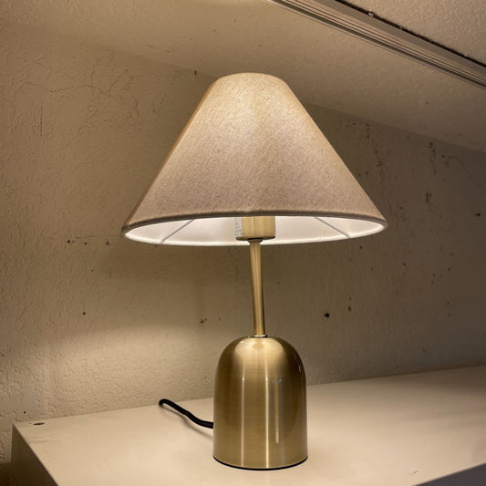 Brass Bottomed Slim Table Lamp Small LAMPS