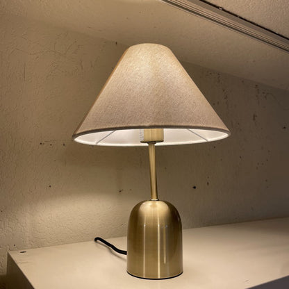 Brass Bottomed Slim Table Lamp Small LAMPS