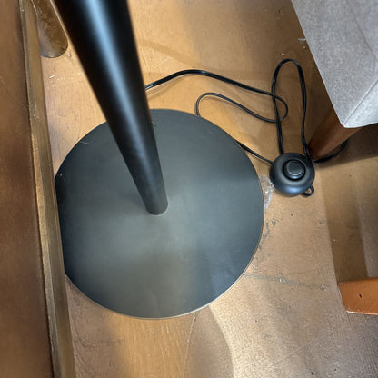 Linen Shade Arc Lamp LAMPS
