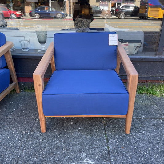 Sunda Navy Outdoor Club Chair