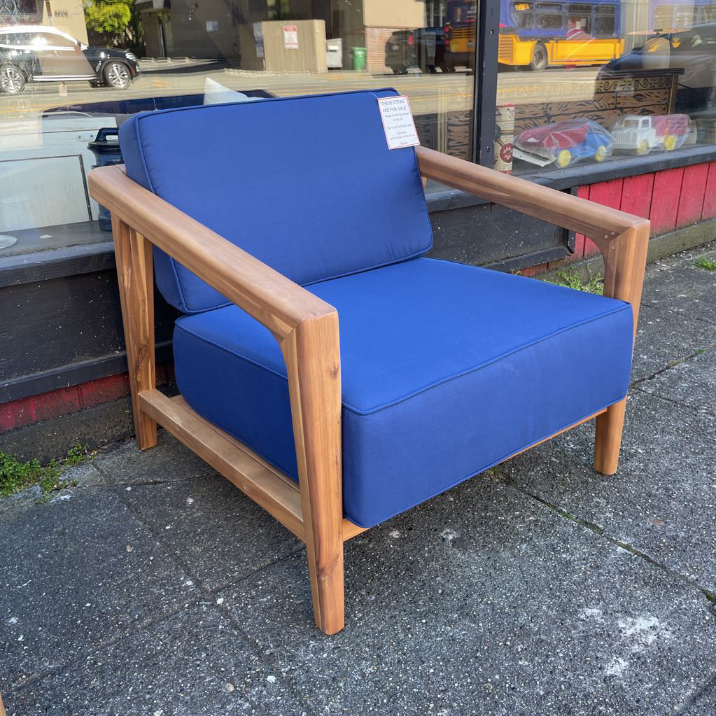 Sunda Navy Outdoor Club Chair U ACCENT CHAIRS