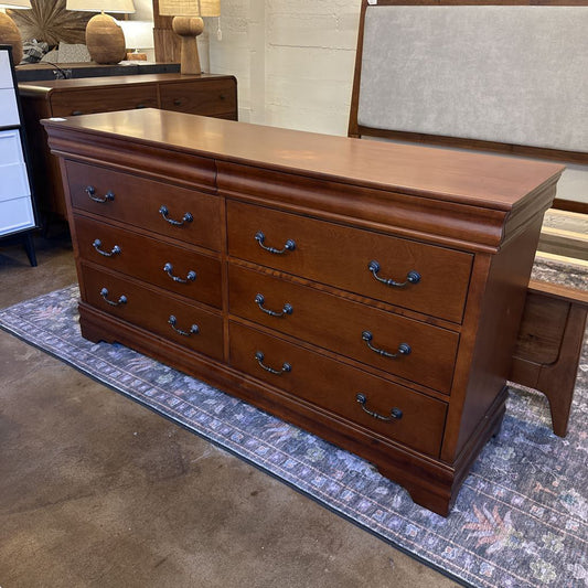 Mahogany 6 Drawer Lowboy C LOWBOYS