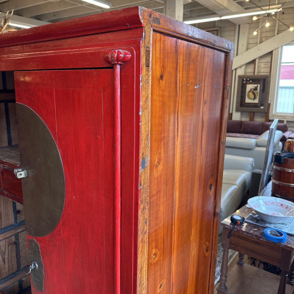 Large Red Asian Cabinet C CABINETS