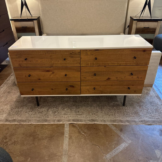 White Modern Dresser