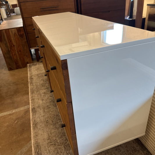 White Modern Dresser
