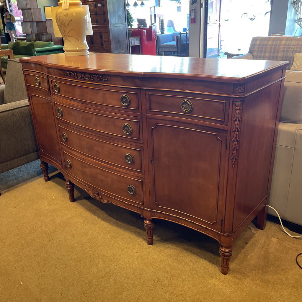 Myrtle Vintage Buffet w Serpentine Front C SIDEBOARDS