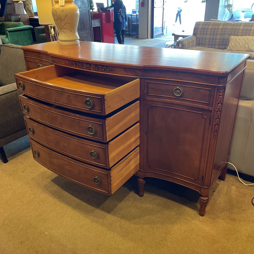 Myrtle Vintage Buffet w Serpentine Front C SIDEBOARDS