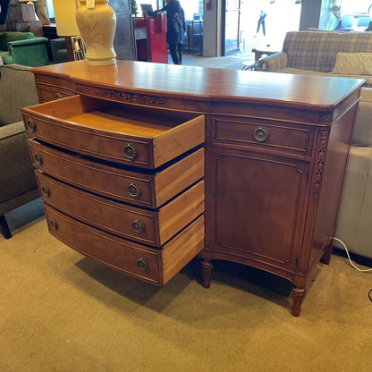 Myrtle Vintage Buffet w Serpentine Front C SIDEBOARDS