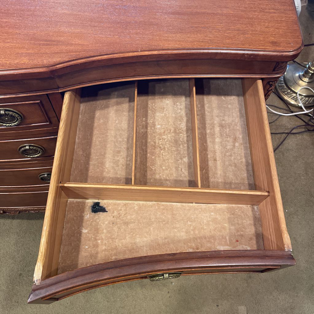 Myrtle Vintage Buffet w Serpentine Front C SIDEBOARDS