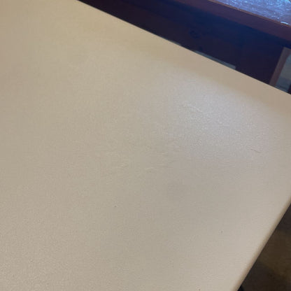 Adjustable White Standing Desk w Keyboard Tray AS IS C DESKS