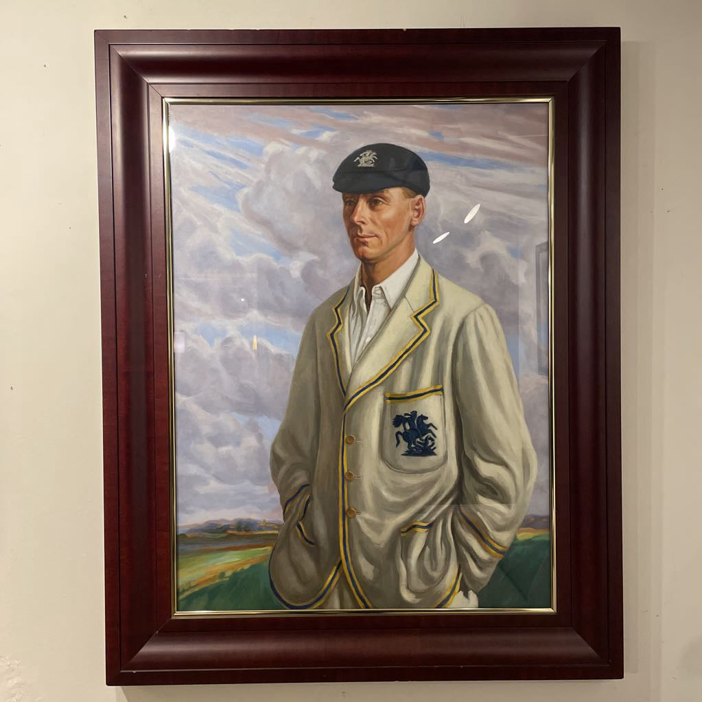 1925 print of Sir Jack Hobbs by W. Smithson Broadhead