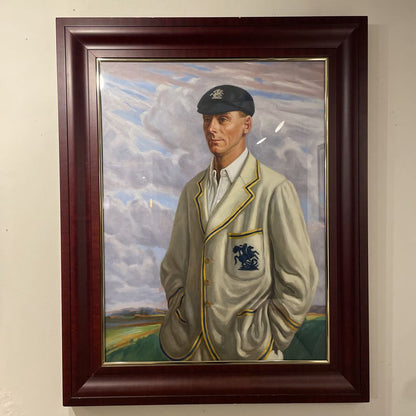 1925 print of Sir Jack Hobbs by W. Smithson Broadhead