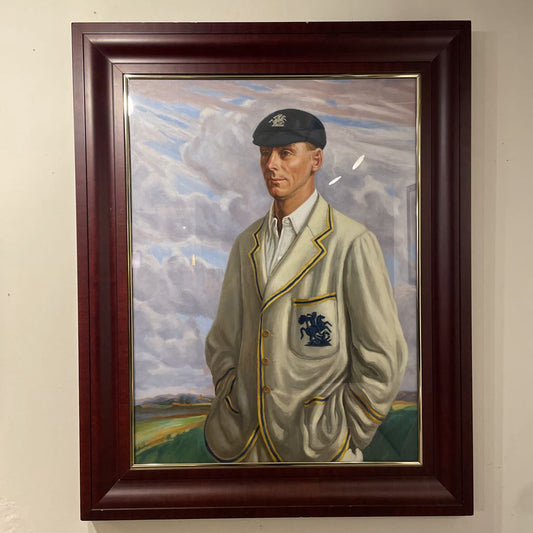 1925 print of Sir Jack Hobbs by W. Smithson Broadhead ART